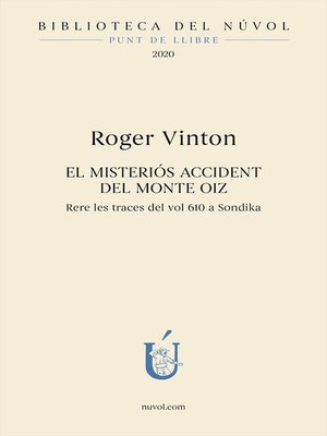cover image of El misteriós accident del Monte Oiz